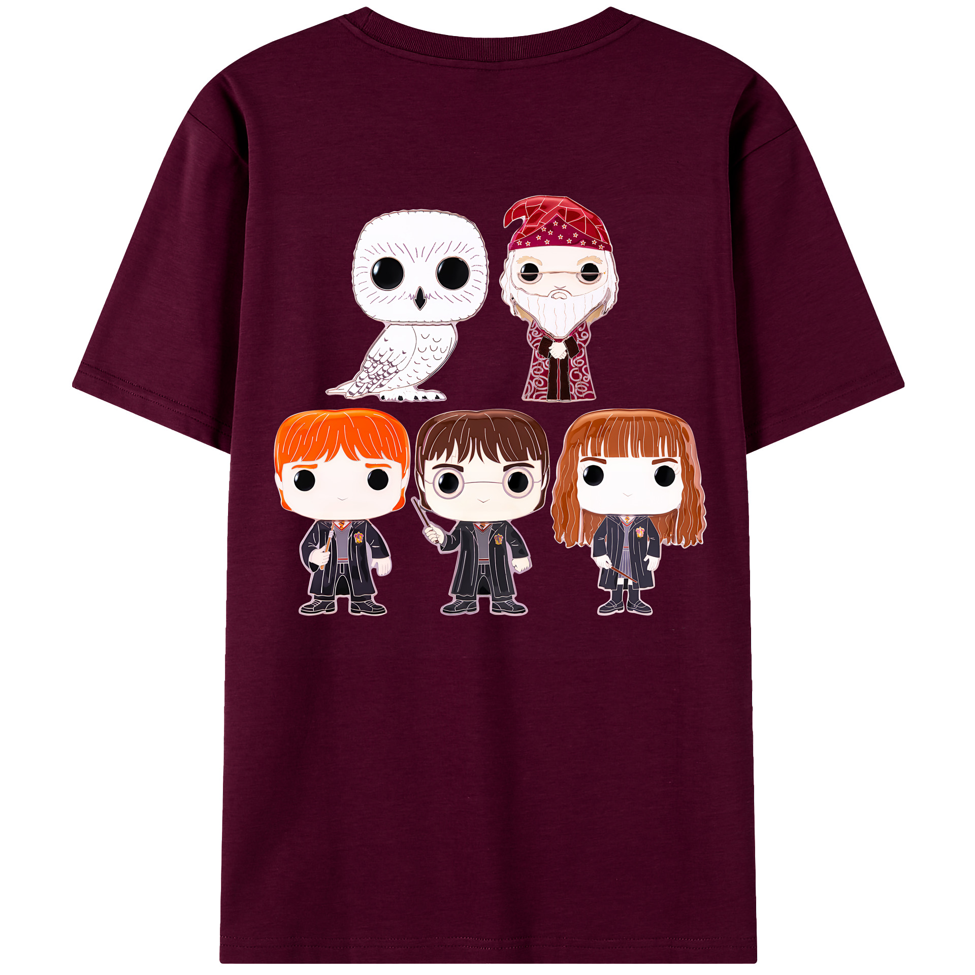 （画像用） Harry Potter ハリー・ポッターシリーズ レディース半袖Tシャツ(バックプリント)